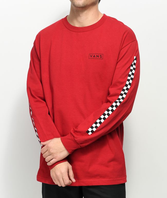 black vans long sleeve top